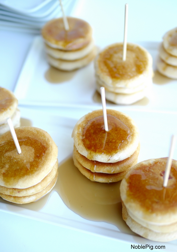 Perfect Silver Dollar Pancakes stacks