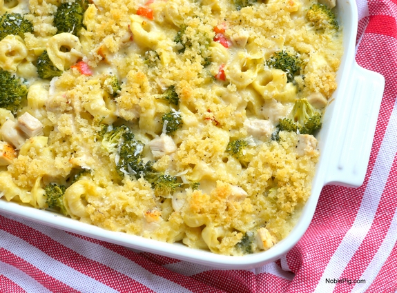 Chicken Tortellini Casserole the best dinner