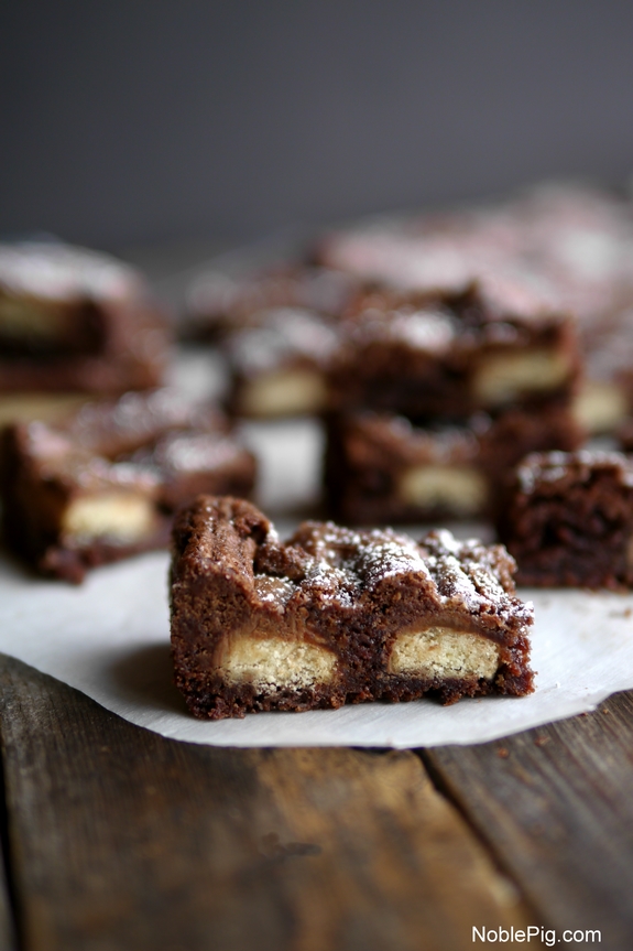 Twix Candy Bar Brownies the best dessert