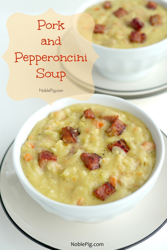 Pork and Pepperoncini Soup so great to eat