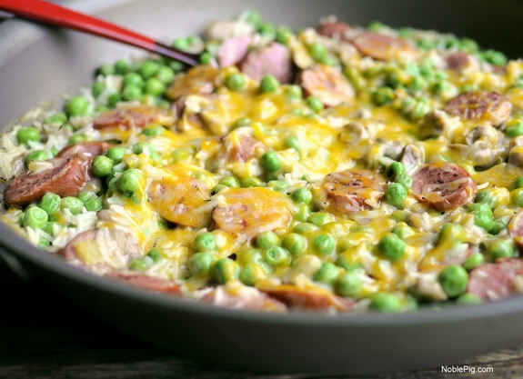 Quick Skillet Kielbasa Meal