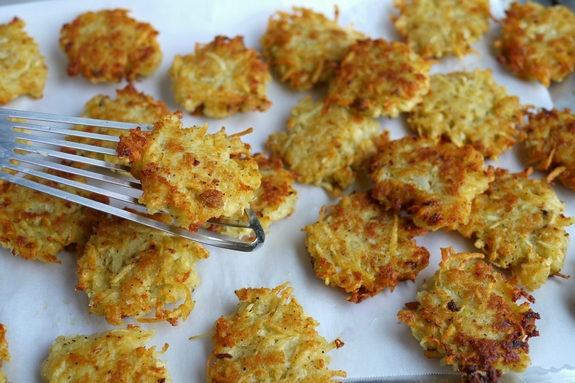 Panko Latkes crispy and delicious