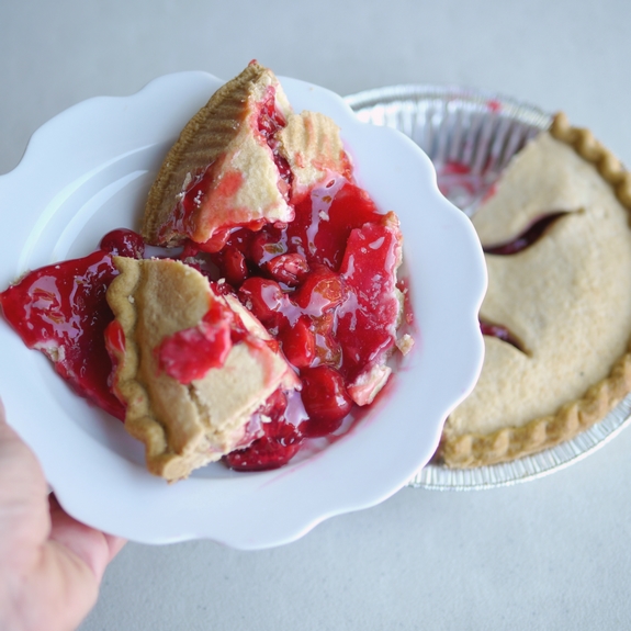 Cherry Pie Milkshake the pie