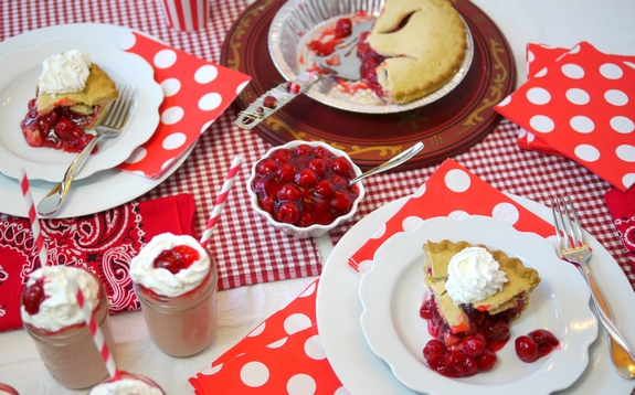 Cherry Pie Milkshakes the scene