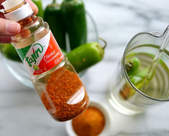 Spicy Mango Frozen Margaritas the seasoning