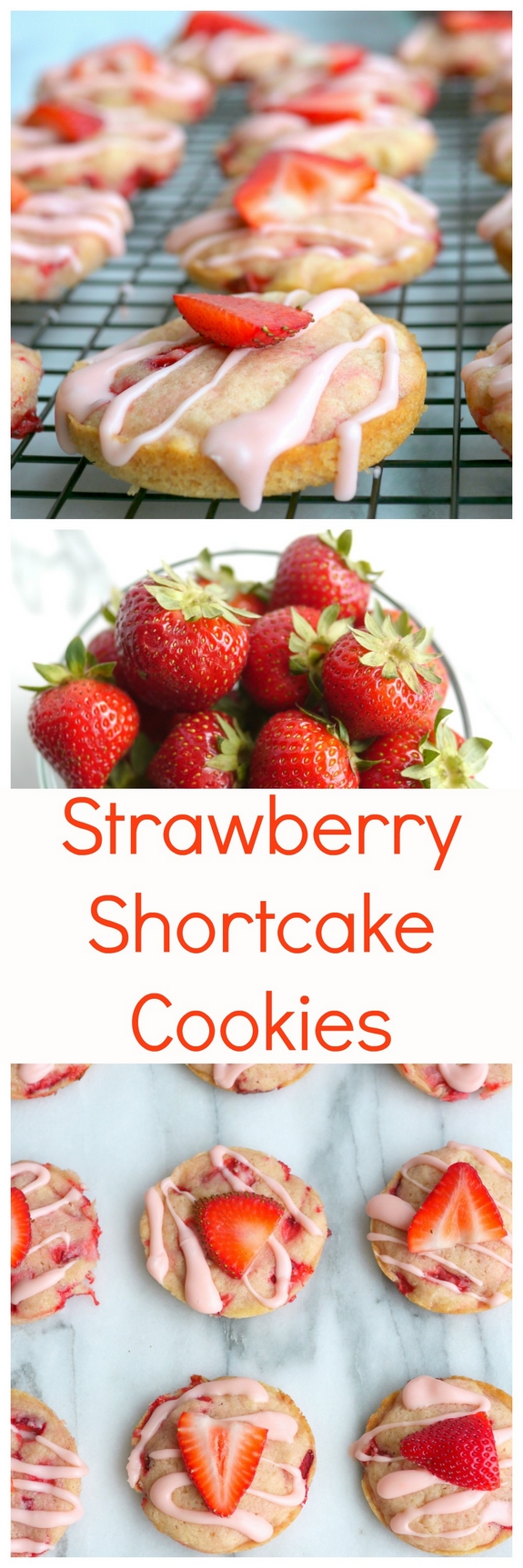 Strawberry Shortcake Cookies