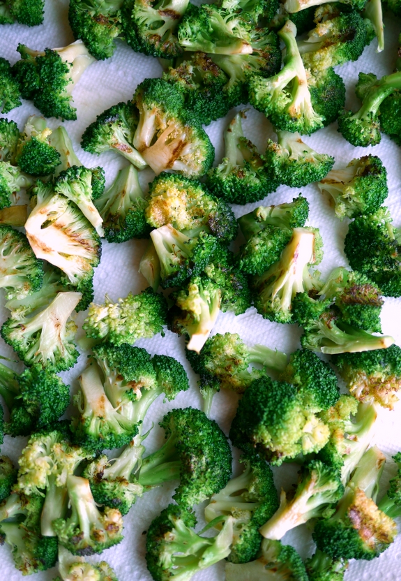 Grilled Broccoli Salad grilled