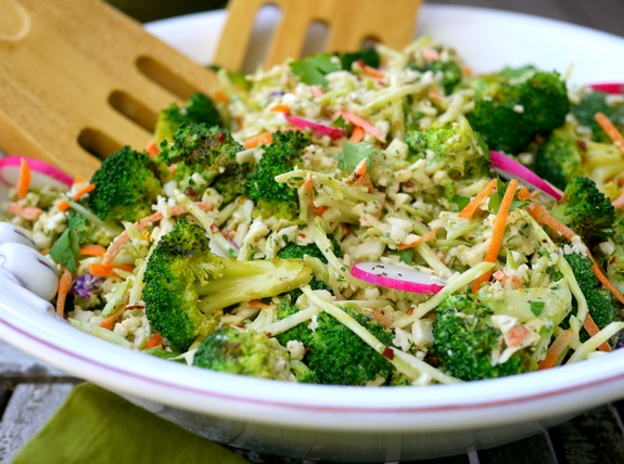 Grilled Broccoli Salad is simple easy and tastes delicious