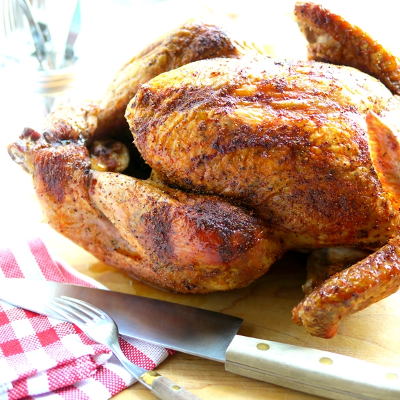 Juicy Smoked Paprika Turkey is delicious