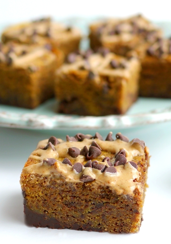 Pumpkin Mocha Fudge Brownies are delicious