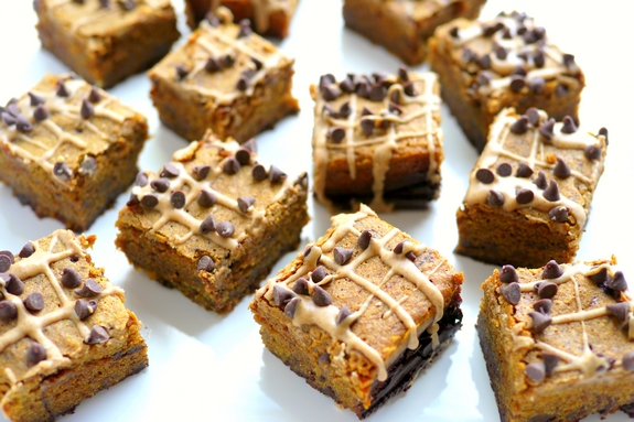 Pumpkin Mocha Fudge Brownies are superbly delicious