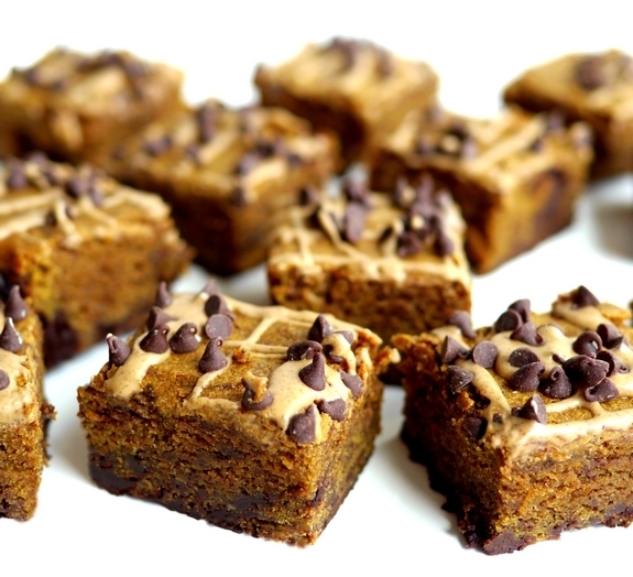 Pumpkin Mocha Fudge Brownies are very delicious
