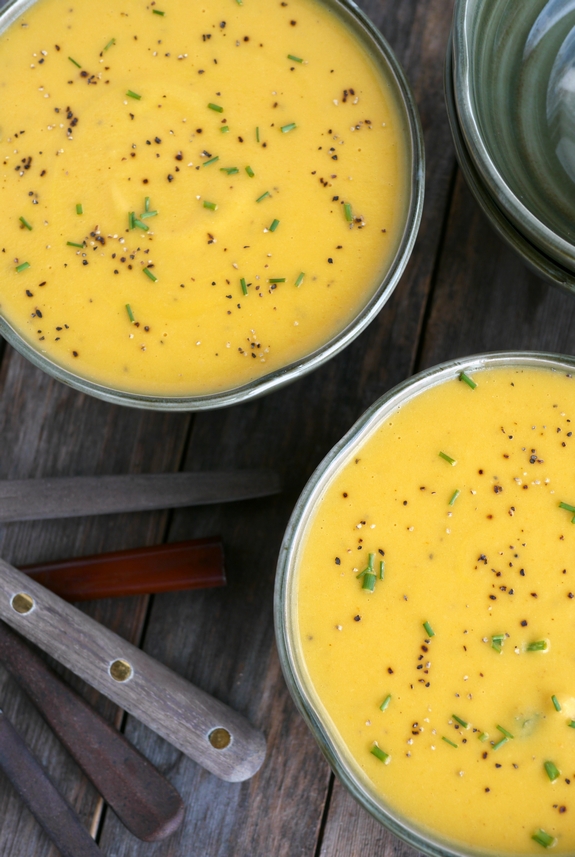 Carrot Parsnip Ginger Lime Soup for dinner