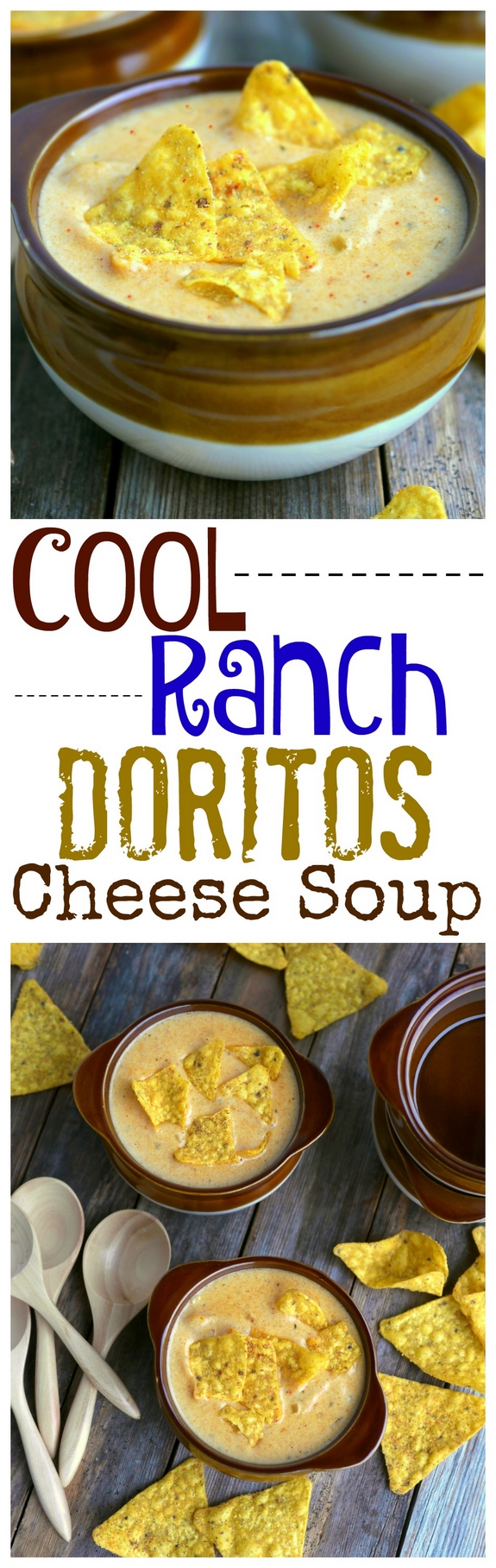 Cool Ranch Doritos Cheese Soup is going to knock your socks off