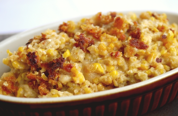 Slow Cooker Sweet Corn Pudding yumminess