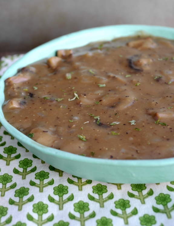 Super Easy Mushroom Gravy for anything
