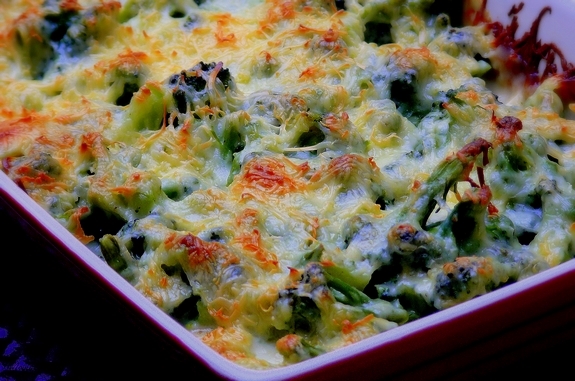 Broccoli and Gruyere Gratin