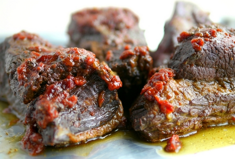 The Best Tasting Slow Cooker Tangy Brisket will become a family favorite for years to come. The fork-tender, melt in your mouth meat and mouthwatering sauce are a true example of what brisket is supposed to taste like. #noblepig #slowcooker #slowcookerbrisket #beef #easydinners