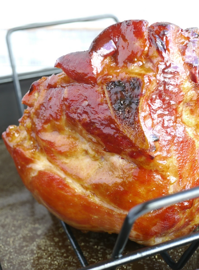 This Baked Ham with Rum and Coke Glaze steals the holiday spotlight with its sweet and savory glaze, a distinctive twist that's always a crowd-pleaser. The bold combination of rum and Coke, elevates the juicy, tender ham and makes every bite unforgettable. baked ham with glaze