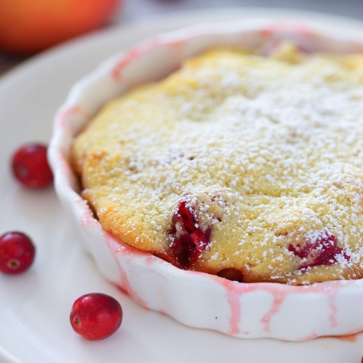 cranberry apple cobbler