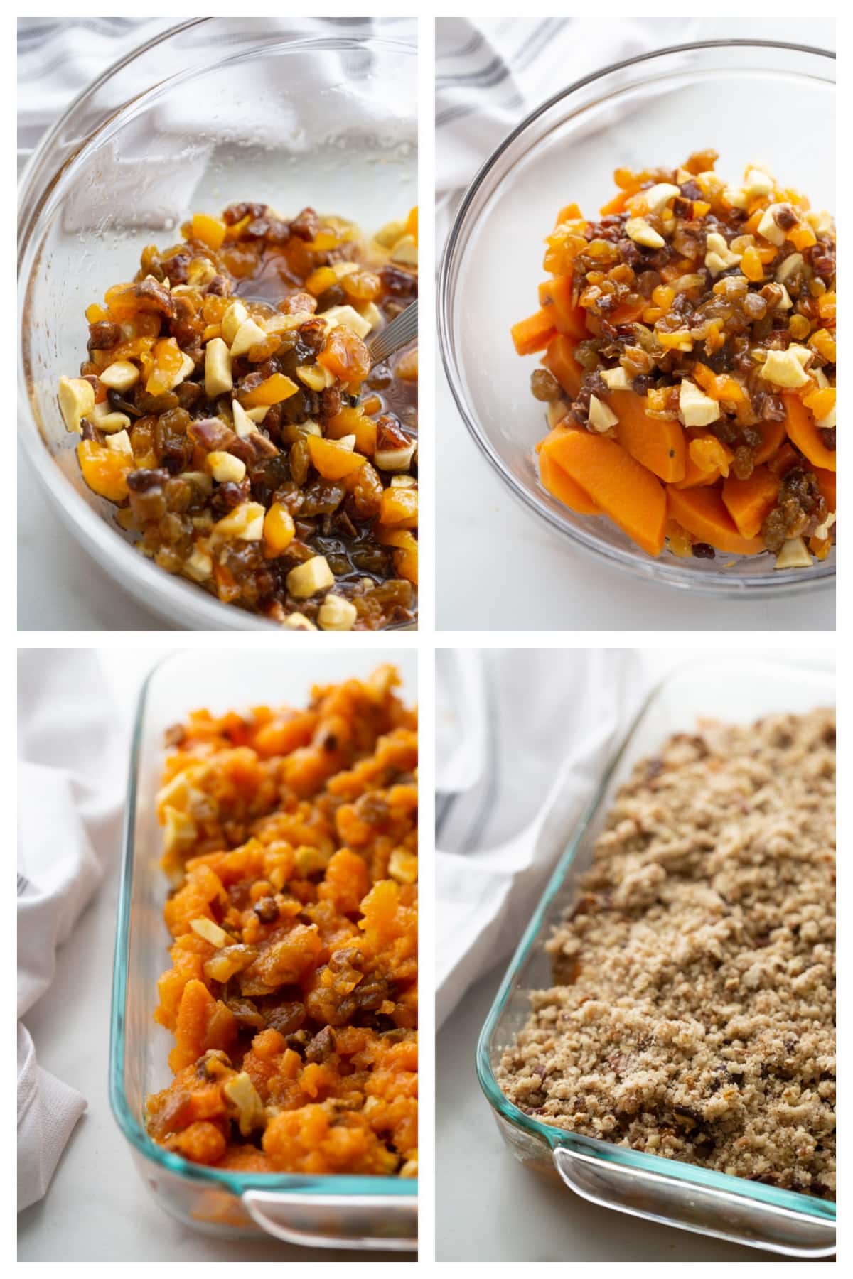 This streuseled sweet potato casserole is the ultimate holiday side, with a rich, creamy base and a crunchy streusel topping. Packed with add-ins, it’s perfect for every Thanksgiving table. how to make it