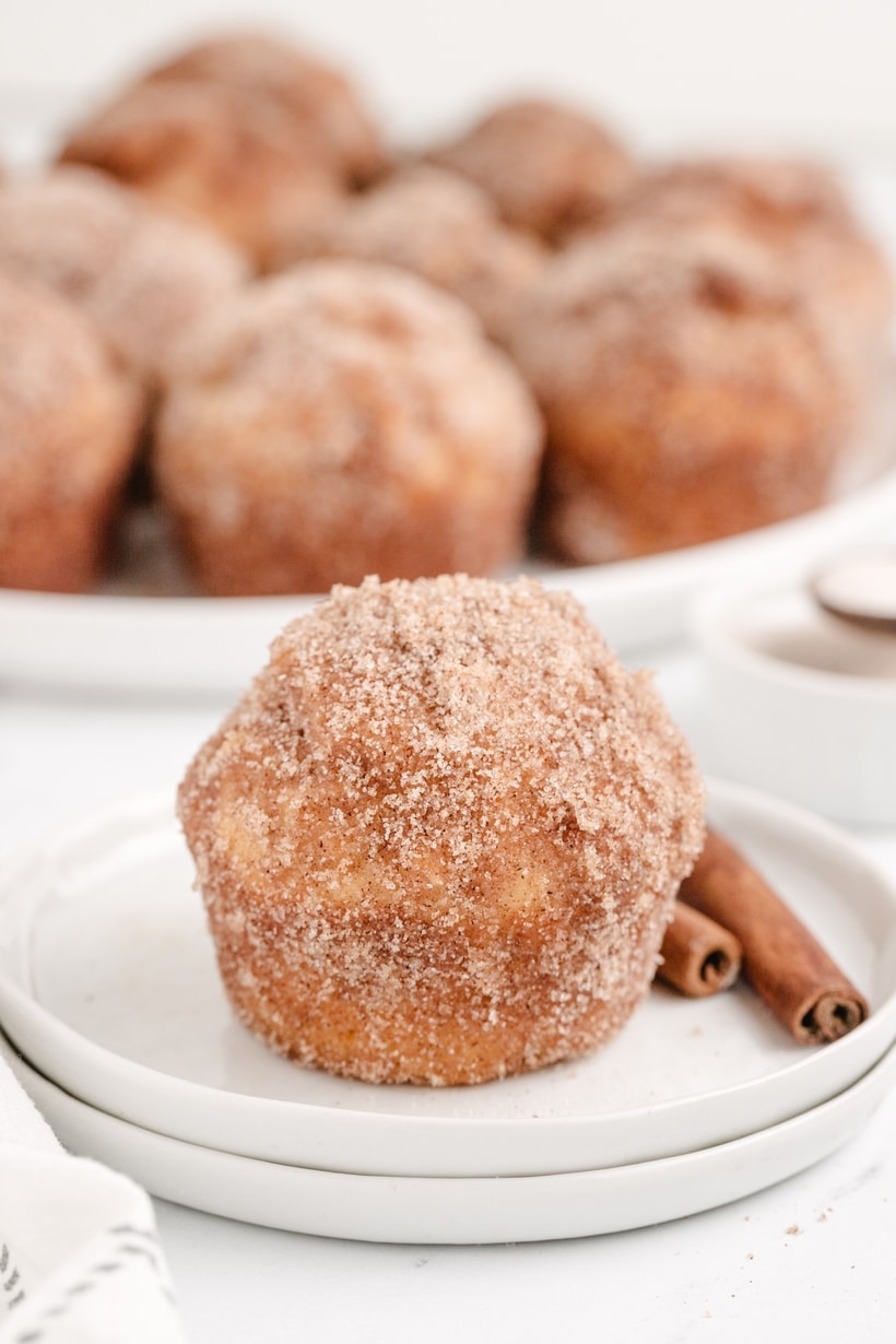 Cinnamon sugar sweet potato muffins