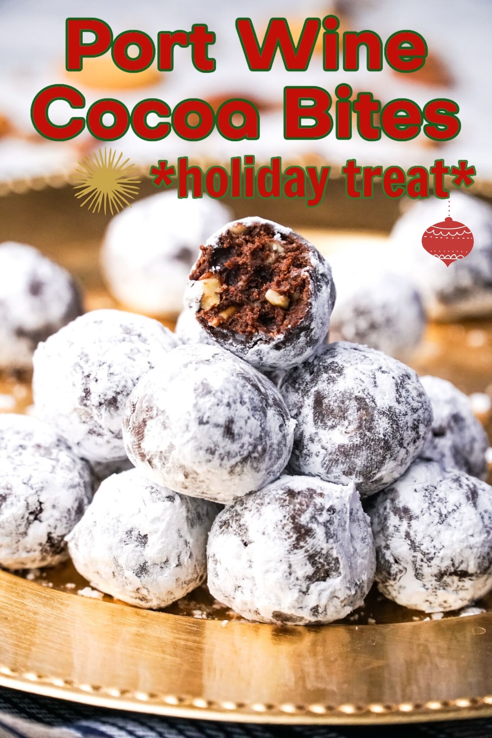 These Port Wine Cocoa Bites are the perfect treat for your holiday cookie exchange or to gift to friends and family. With no baking required, they’re an easy, indulgent dessert that combines the rich flavors of port wine and cocoa. Pack them up in cute boxes for a thoughtful, homemade gift that everyone will appreciate. via @cmpollak1