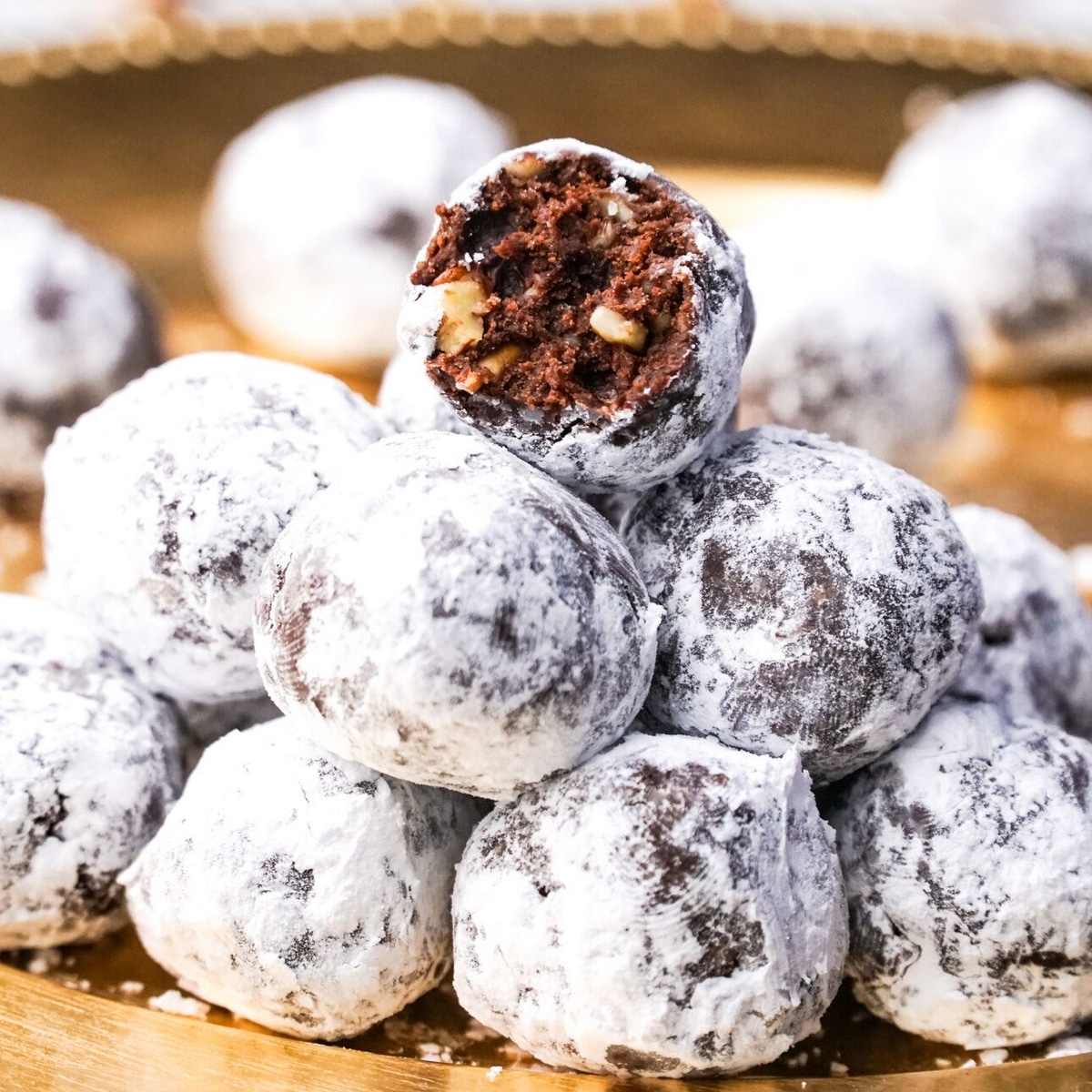 port wine cocoa bites