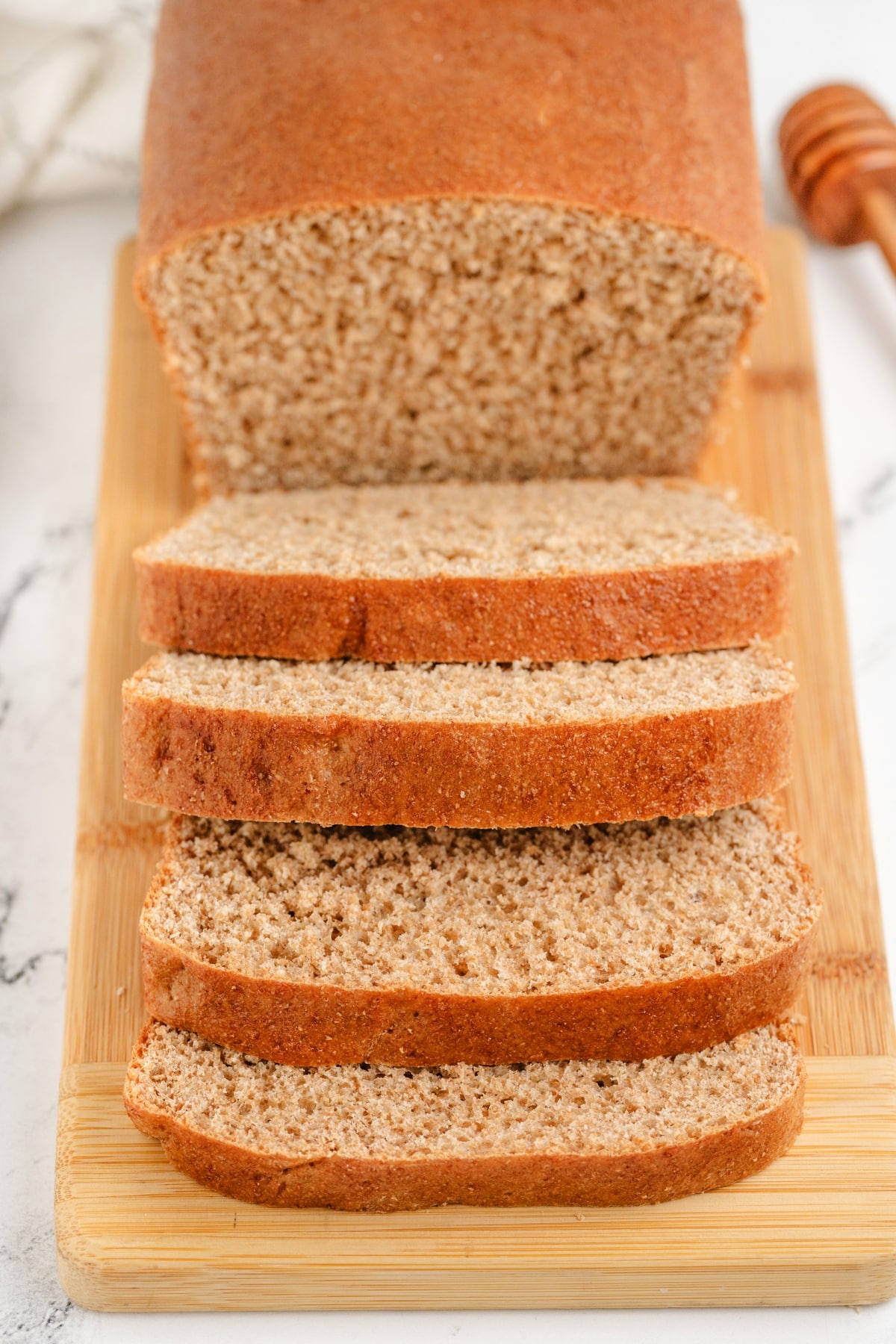 honey whole wheat sandwich bread