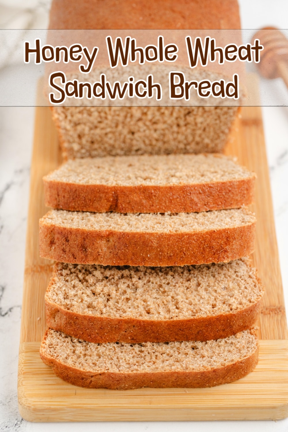 This honey whole wheat sandwich bread has been made countless times, and it never disappoints. It’s the go-to for sandwiches and toast, and it's so simple to whip up. via @cmpollak1