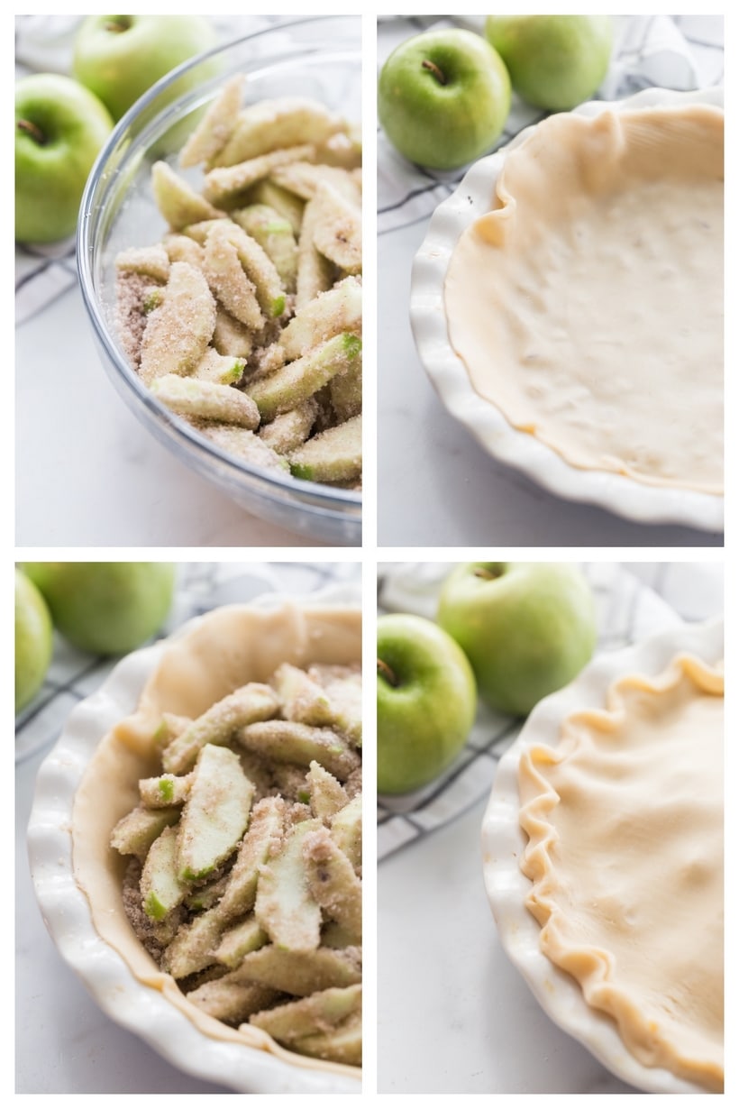 This upside down apple pie is easy to make and turns out beautifully every time—no crust-making skills needed. It has rave reviews and is a favorite for Thanksgiving or any holiday table. how to make it