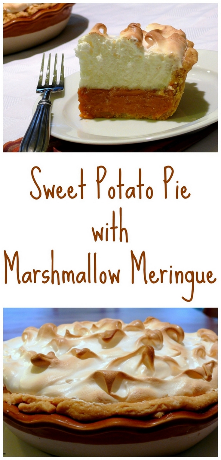 If you've never tried Sweet Potato Pie with Marshmallow Meringue you are really missing out! It's creamier than pumpkin pie and it couldn't be more enjoyable to eat from NoblePig.com. via @cmpollak1