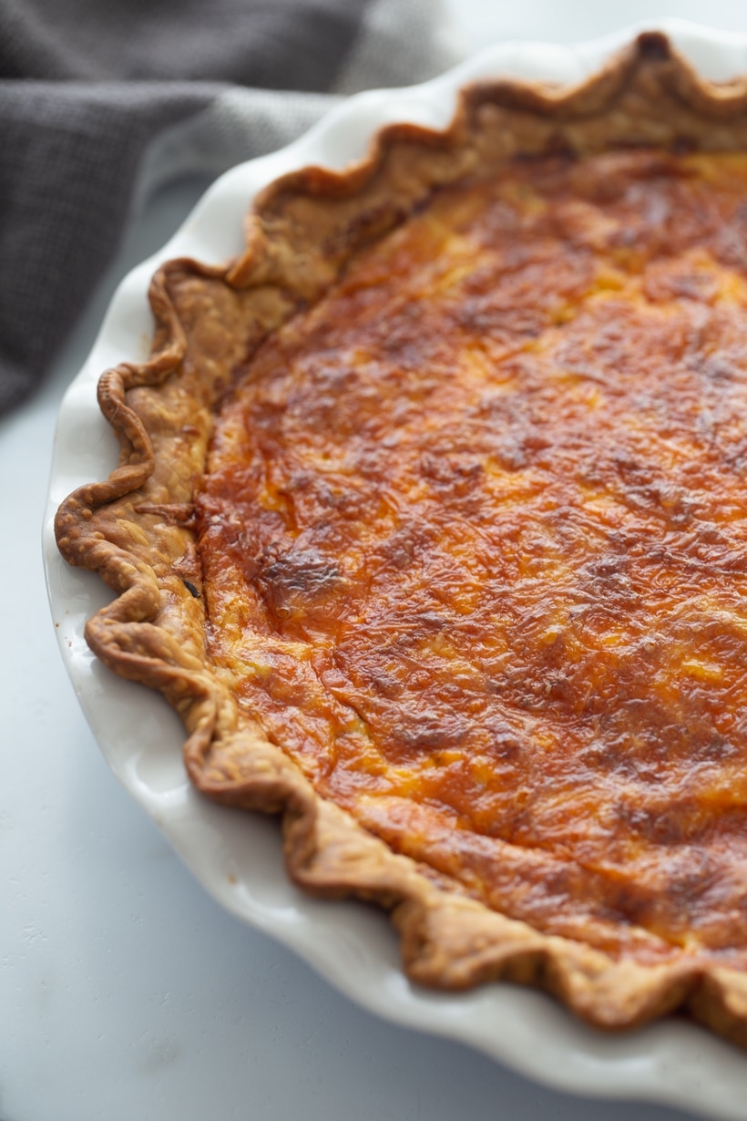 ground beef quiche