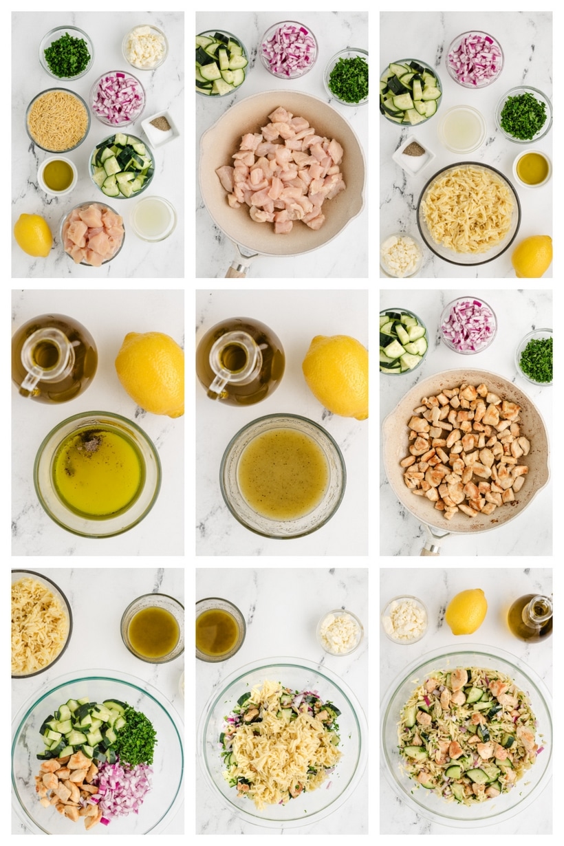 This simple chicken with orzo recipe is packed with vibrant, zesty flavors of the Mediterranean. While nearly every pasta dish is considered "family-friendly," this particular one could easily claim the prize for "easy". ingredients