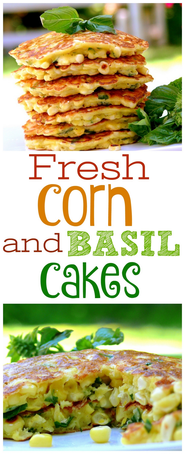 What could be better than fresh corn and sweet basil made into the perfect side dish for your next meal. These Corn and Basil Cakes will have you wishing you doubled the recipe, from NoblePig.com. via @cmpollak1