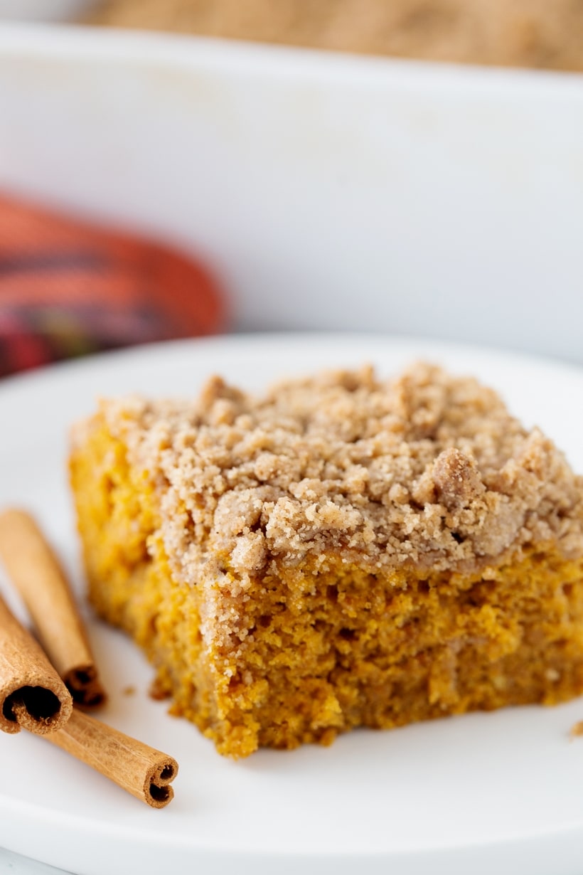 Pumpkin Crumb coffee Cake