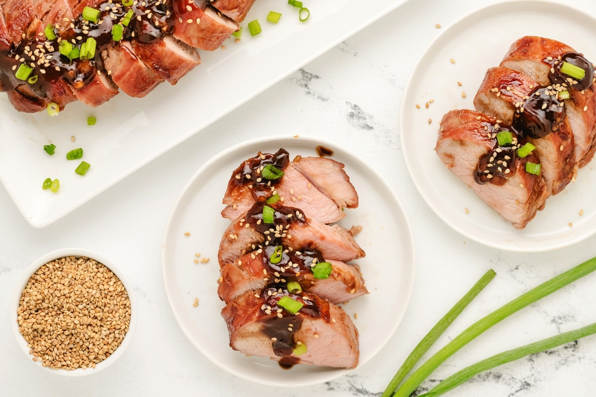 This Hoisin Pork Tenderloin is tender, juicy, and packed with a sweet and savory kick, perfectly balanced and full of flavor. Plus, it’s an easy dish that delivers big flavor every time. pork tenderloin hoisin sauce