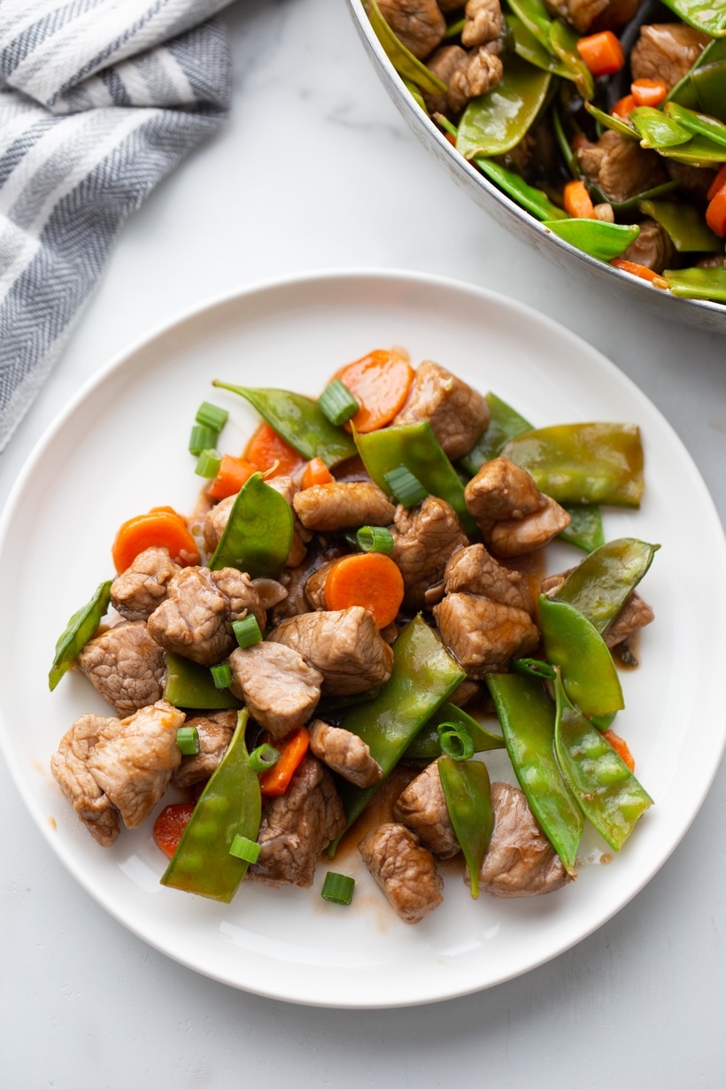 healthier sweet and sour pork