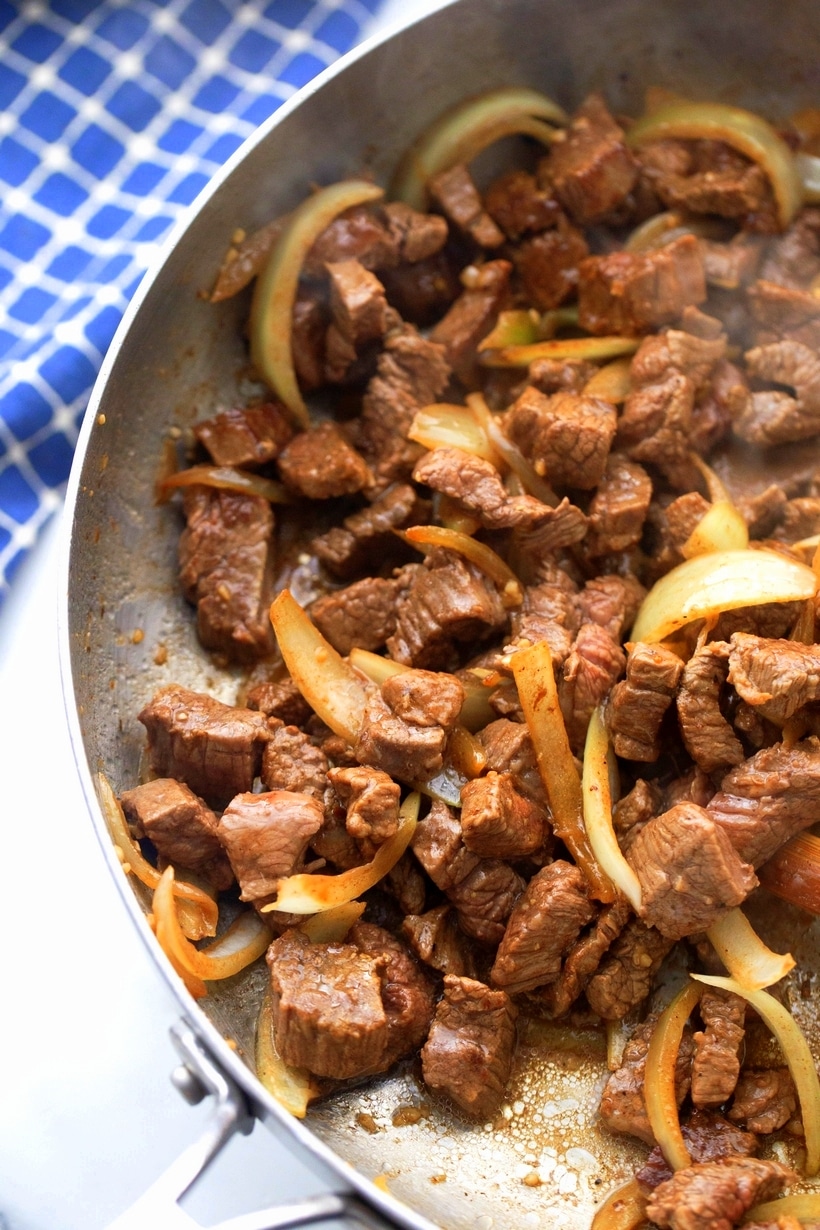 garlic and pepper beef