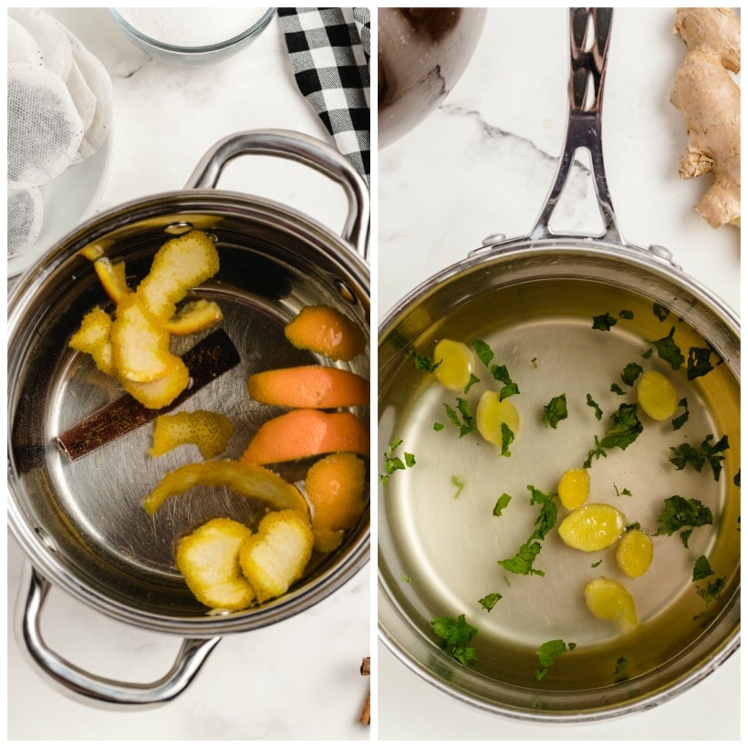 Cinnamon Orange Sweet Tea is not your typical backyard barbecue iced tea, it's so much better! This next level sweet tea uses cinnamon and ginger to highlight the sweetness of the added sugar and bring the citrus undertones to life! how to make it