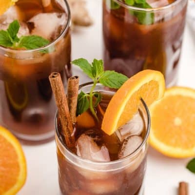 cinnamon orange sweet tea