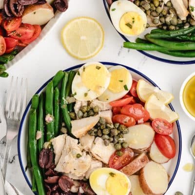 chicken niçoise salad