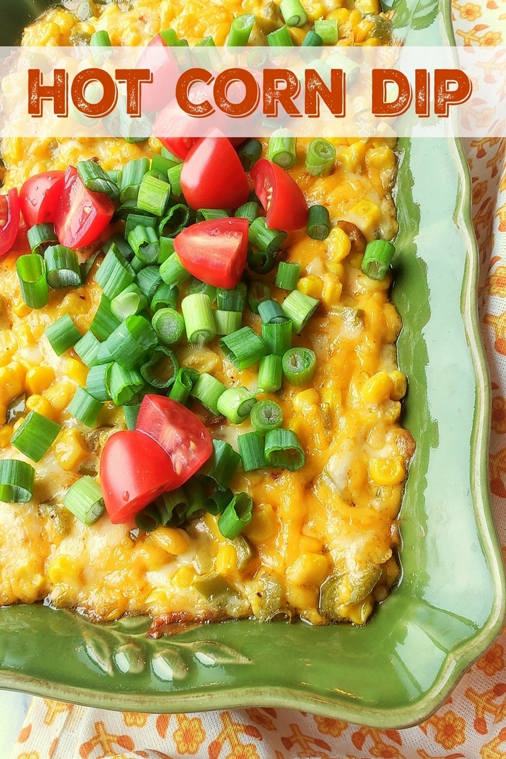 This hot corn dip, packed with lots of melty cheese, corn, and seasonings, disappears faster than any appetizer I’ve ever made. It's one of my favorites to serve at gatherings. via @cmpollak1