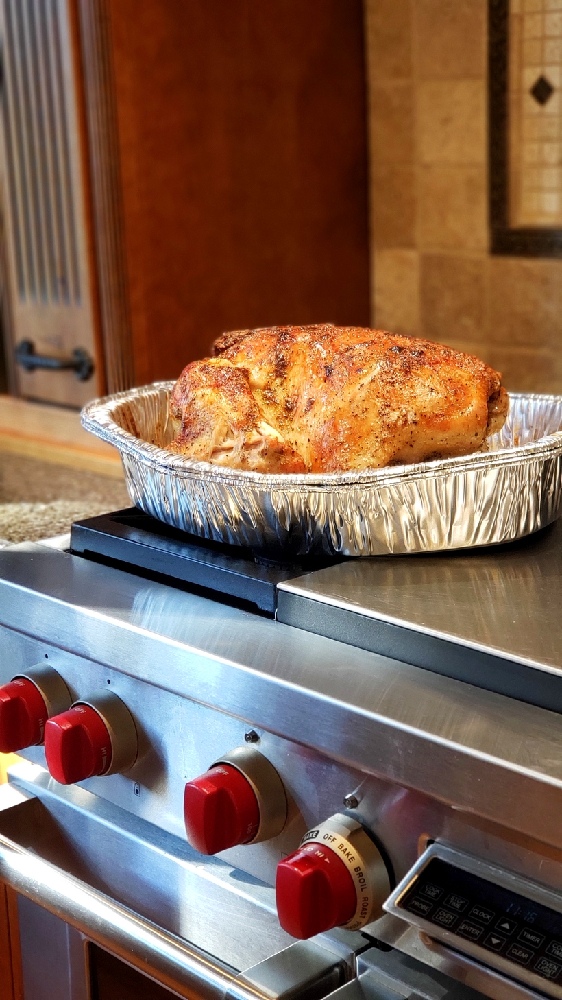 This Mayonnaise Turkey is self-basting, just one of the reasons it is the best turkey you will ever make. Even the juicy leftovers will have you wondering why you've made your turkey any other way. #turkey #mayonnaiseturkeyrecipe #mayonnaiseturkey #mayonnaisethanksgivingturkey #turkeyrecipes #thanksgivingturkey #juicythanksgivingturkey #turkeybrine #juicyturkey 
