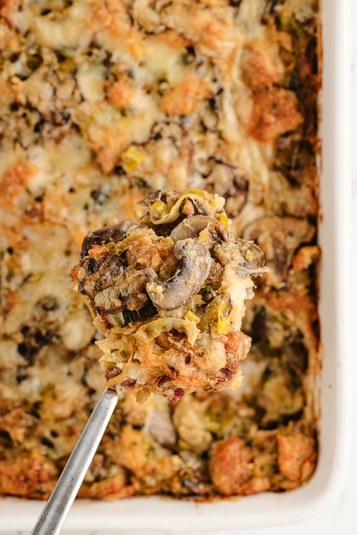 savory bread pudding