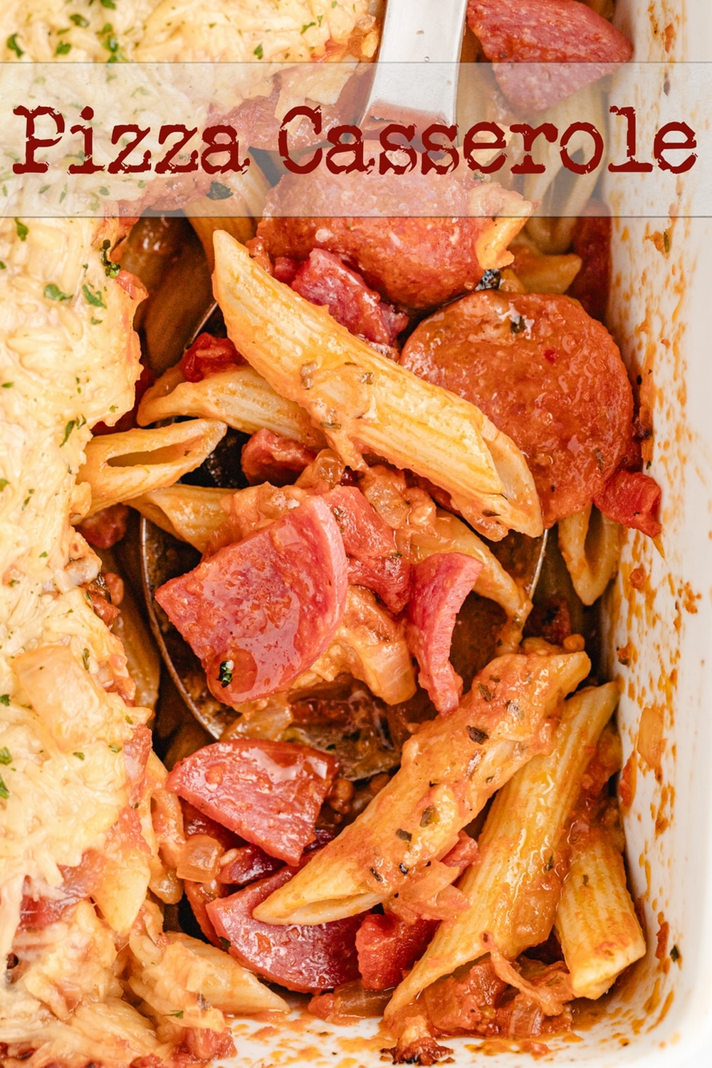 I'm up for pizza in any guise and this Pizza Casserole is a great option. Opting for pasta as a substitute for the base, rather than traditional pizza dough, offers a speedy solution—quicker than DIY or probably even waiting for a delivery. With just a handful of ingredients, pizza night gets a unique twist without sacrificing the deliciousness.
via @cmpollak1