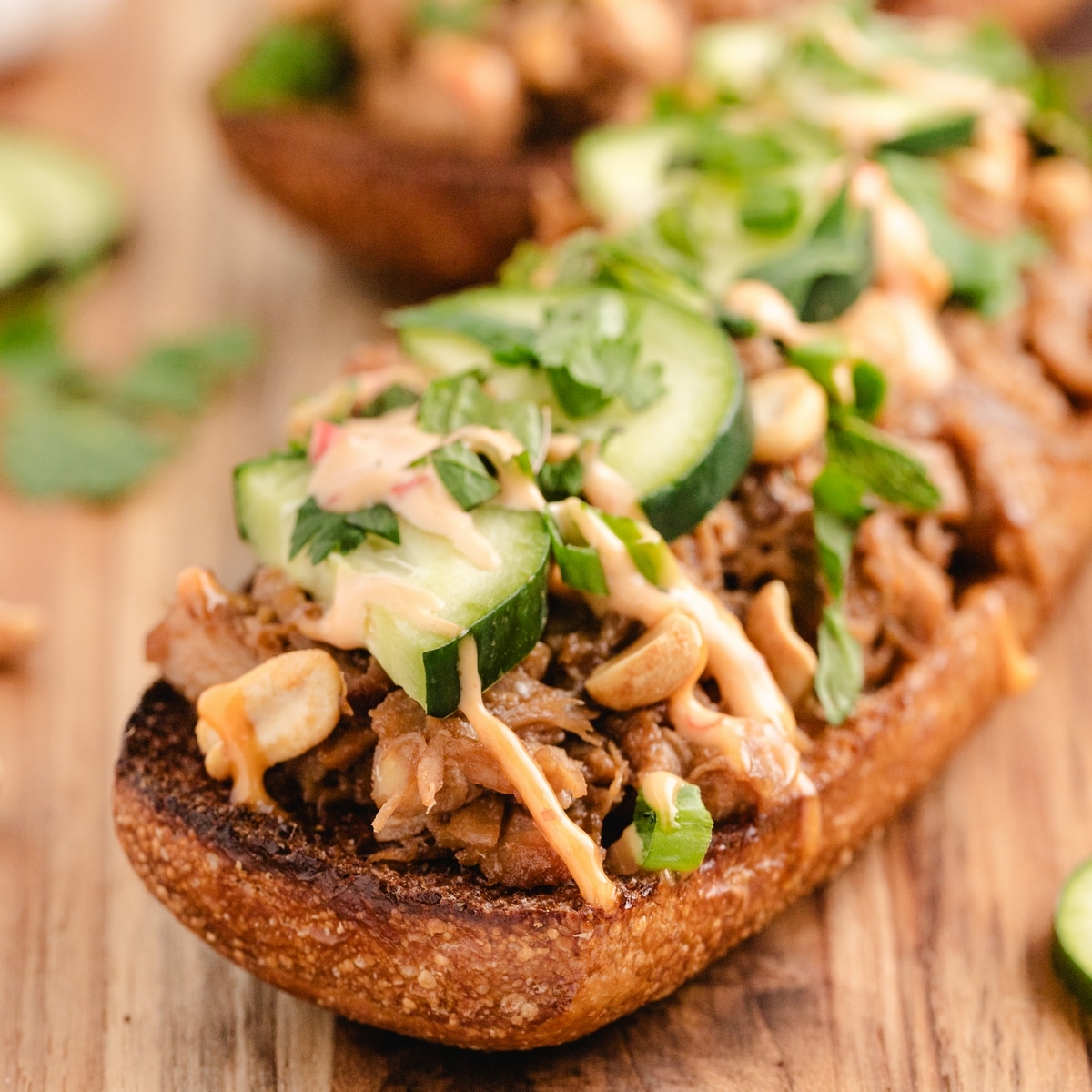 thai chicken sandwiches
