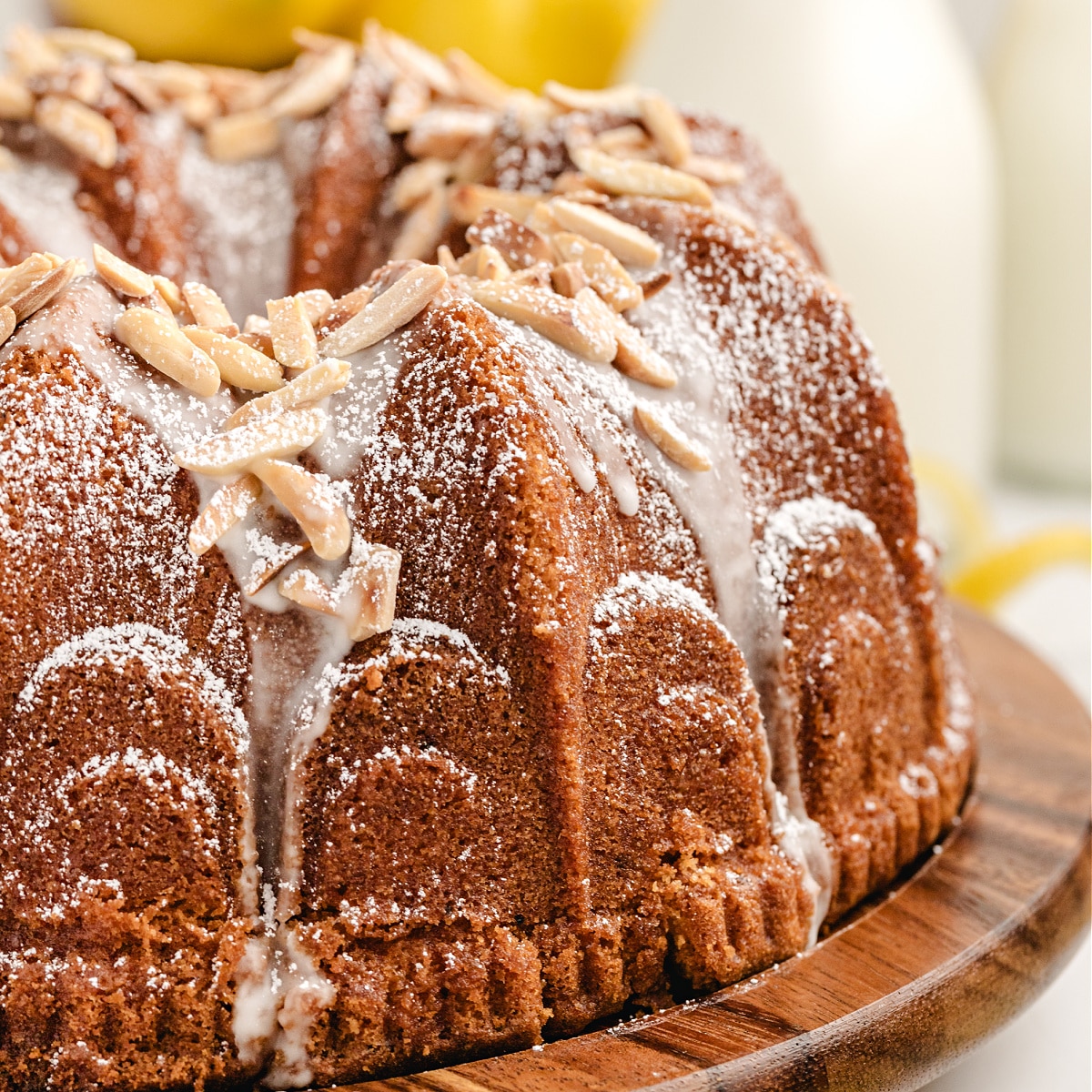 Limoncello Syrup Lemon Bundt Cake