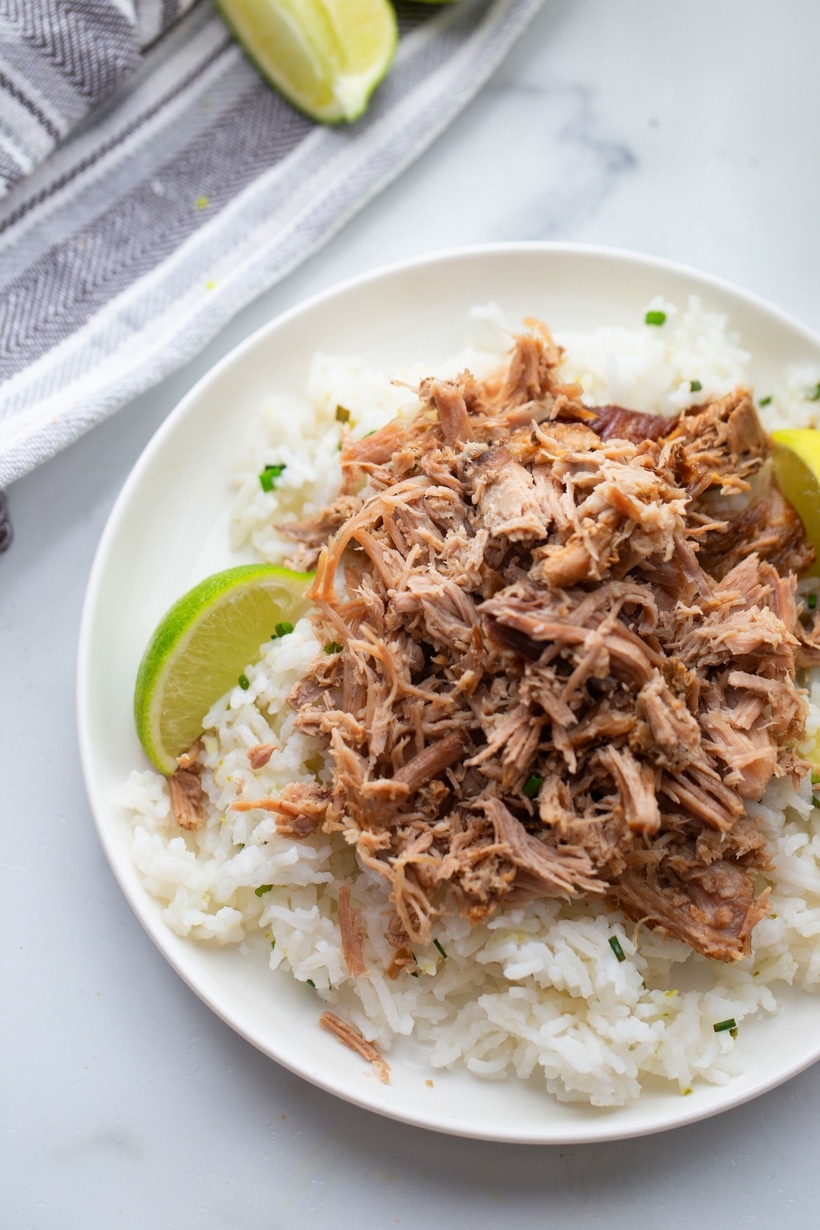 Hawaiian inspired kalua pork 