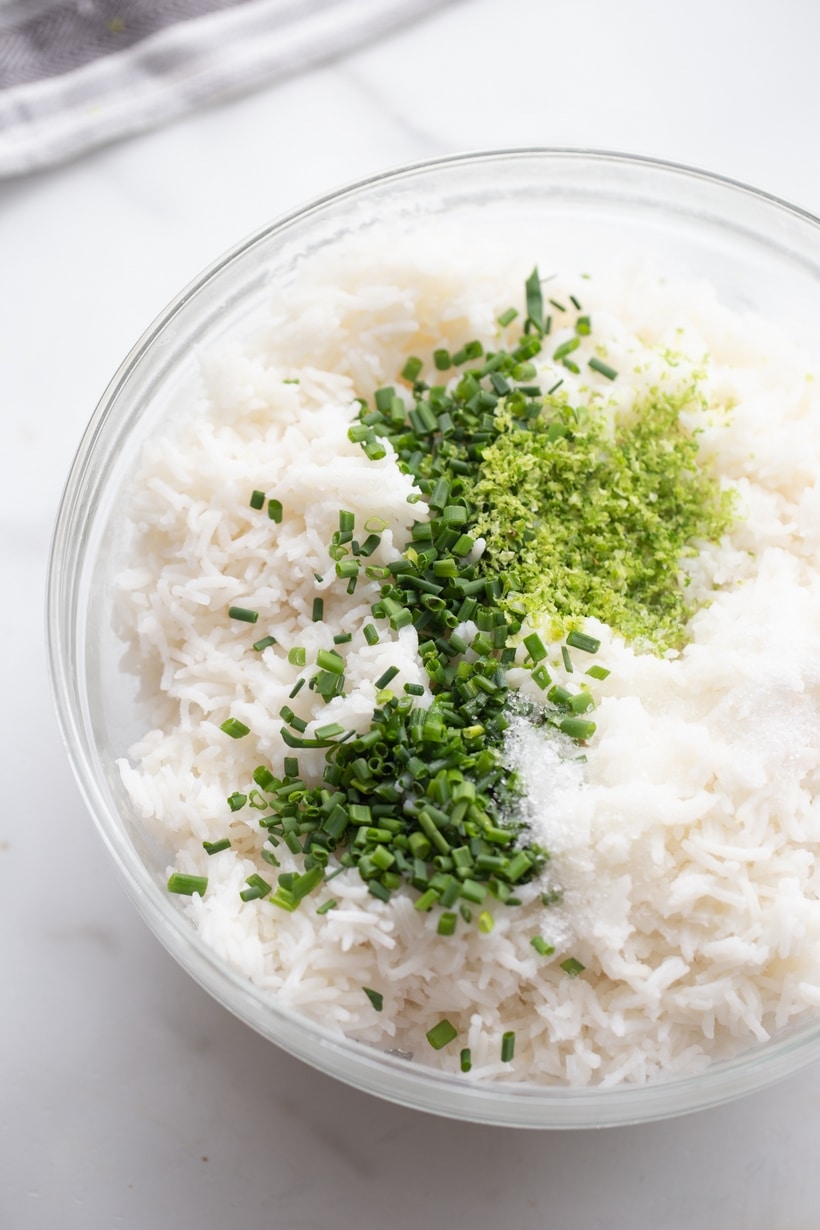 rice served with kalua pork